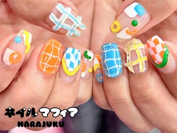 ネイルマフィア 原宿(NAIL MAFIA)/ぷっくりアート♪