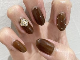 透明感ネイル☆