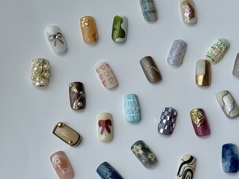 エセント(Esent)の写真/【ご新規様限定★ニュアンス系アート オフ込￥7,200】洗練されたデザインで周りと被らないネイルをお届け♪