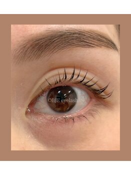 オブジェアイラッシュ(OBJE eyelash)/【まつげパーマ上下】