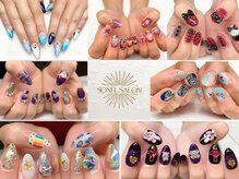 ソネルサロン 駒込店(SONEL SALON)の雰囲気（★3Dアート/スカルプ/持ち込み/推しネイル/ギャル系ネイル♪）