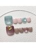 Monthly design【 フットジェルネイル定額¥6,500コース 】
