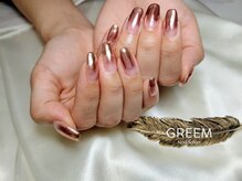 グリーム(GREEM)/ピンクミラーネイル