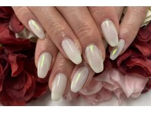 ダブルネイル(Double Nail)/【なだ】ミラーネイル