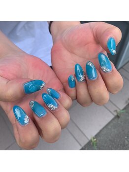 トータルサロン 白べぇーっ プラス/夏ネイル☆