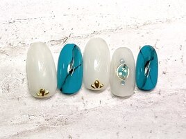 プチアート定額ネイル￥6980