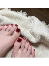 イル(ile)/ボルドー　シロップカラーネイル