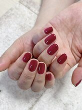 サロン ラーラフ(Salon)/【10色限ワンカラ】ワインボルド