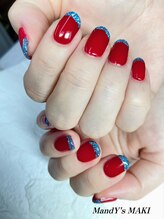 マンディーズ(MandY's)/フラッシュ/フレンチ/レッド