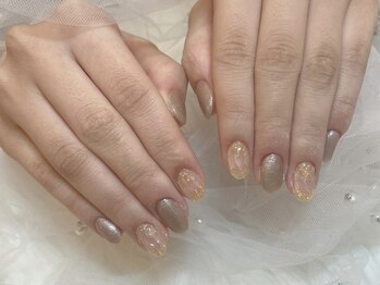 アンダンテ ネイル スタジオ トウキョウ(ANDANTE NAIL STUDIO TOKYO)の写真/透明感が溢れる定額デザイン多数◇ANDANTE collection◇手元が美しく輝く、シンプルコースもおすすめ◎