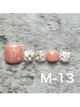 はあとねいる 町田店/Design No.M-13 フットネイル