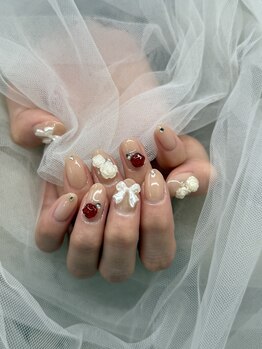 ナチュラルカラー×パーツ