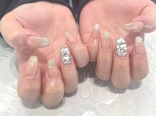 埋め尽くしネイル