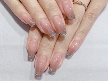 エミュール ネイル 河原町(Emure Nail)/カラグラ×ラメグラ