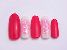 ネイリックス 栄ガスビル(NAILX)/ふんわりチークネイル