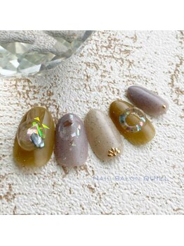 ネイルサロン クイル(QUILL)/4月シェル(1)