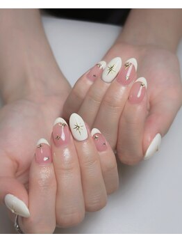 サムズアップネイル(thumbs up nail)/ハンド自由デザイン