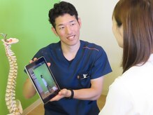 北てんま整骨鍼灸院の雰囲気（撮影した写真をチェック！姿勢を評価して原因を追究します！！）