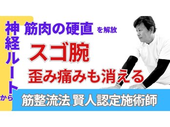 整体眞田流/腰痛◎賢人認定歴38年凄腕院長