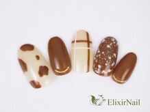 エリクサーネイル 神田(Elixir Nail)/シンプル / クーポン使用
