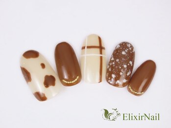 エリクサーネイル 神田(Elixir Nail)/シンプル / クーポン使用