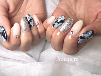 アマネラ(Amanera)/フラワーアートネイル