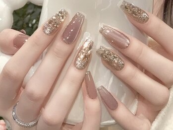 リリー 渋谷店(Lily)/【キラキラ　ゴールド】