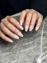 ユルックネイル(yluck nail)/北九州/若松/ラメ入りワンカラー
