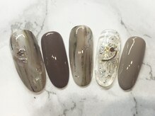 ラリュールネイル(L'Allure nail)/ニュアンスネイル￥8200