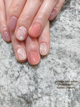 プライベート ネイルサロン マーマ(murmur)/フラワーネイル