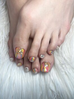 インプレス 鶴見店(Impress)/夏色ネイル