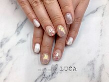 ネイルアトリエルカ(nail atelier LUCA)/W-490 オーロラマグネットネイル