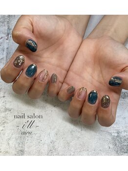 ネイルサロン アイル(nail salon i’ll)/ブルー☆ニュアンス