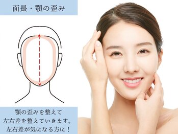ナチュラルパーフェクトフェイス 新宿/小顔矯正/あごの歪み/たるみ改善