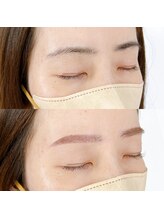 ホワイトアイ 上本町(WHITE EYE)/◇ストレートアーチ眉◇