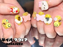 ネイルマフィア 原宿(NAIL MAFIA)/おもちゃみたいなパーツネイル☆