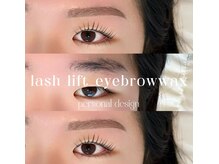 ニウ(niu)/personal lashlift / eyeblowwax