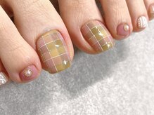 ネイルフロンティア 吉祥寺(NAIL FRONTIER)/Eチェックラメフット11980円