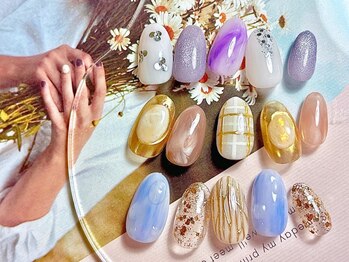 ポピー(POPPY)の写真/【フィルイン推奨◇】シンプルネイルはもちろん、トレンドネイルや季節に合わせたデザインも多数ご用意◎