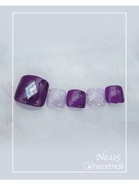 フットネイル：No.115
