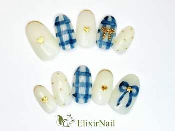 エリクサーネイル 五反田(Elixir Nail)/定額b カジュアル/クーポン使用