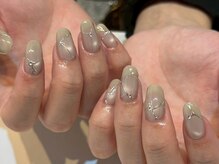 ちゅるんベイビーブーマーネイル　by mami [梅田/ニュアンス/パラジェル/韓国］