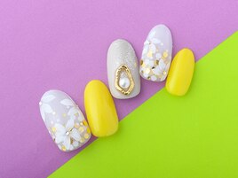 フラワーアートネイル
