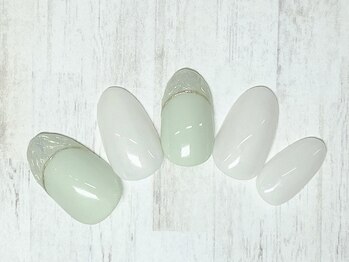 アルセア 上野御徒町店(Alcea)/フレンチ オーロラ ホワイト