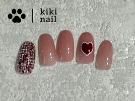 バレンタイン／ハートネイル