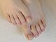 ラジュルネ(nail&eyelash La journee)の写真/【8月限定】ワンカラー+角質除去+フットバス+ケア+オフ込み8980円→6980円/つるすべかかとで素足に自信を◎