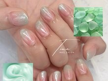 ティナネイル(Tina nail)/ラメグラデーション
