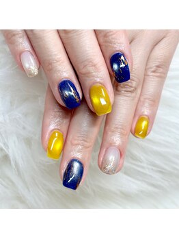 マイオティック ネイル(miotic nail)/お月見イメージデザイン