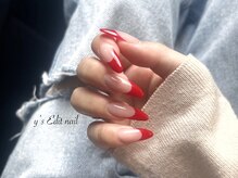 ワイズエディットネイル 神戸元町(y's Edit Nail)/フレンチ（ベースワンカラー有）