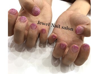 ジュエルネイルサロン(Jewel)/ラメグラデーション